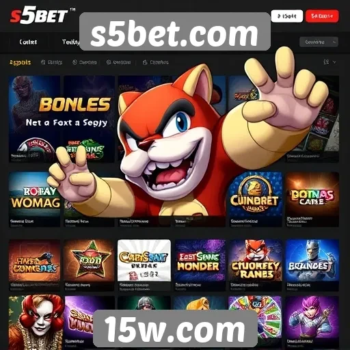 Opções de jogos disponíveis no s5bet